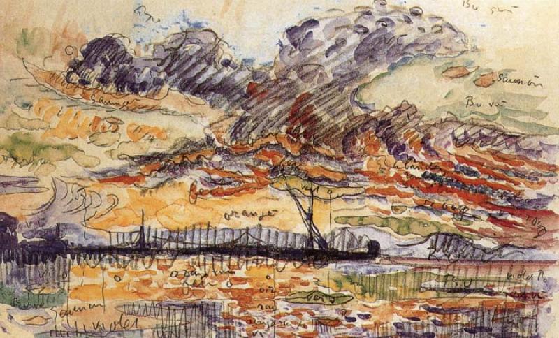 Paul Signac Put in China oil painting art